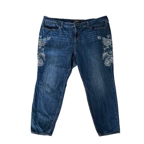 Torrid size 26R premium embroidered jeans - Picture 1 of 6